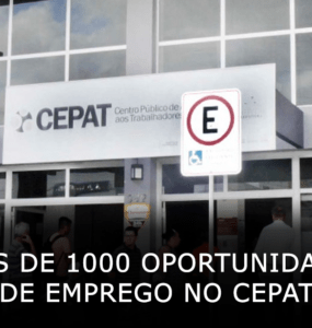 Joinville esta com mais de 1000 oportunidades de emprego no CEPAT
